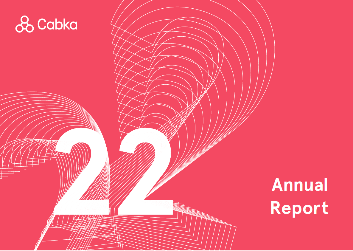 Cabka Annual Report 2022 Cover